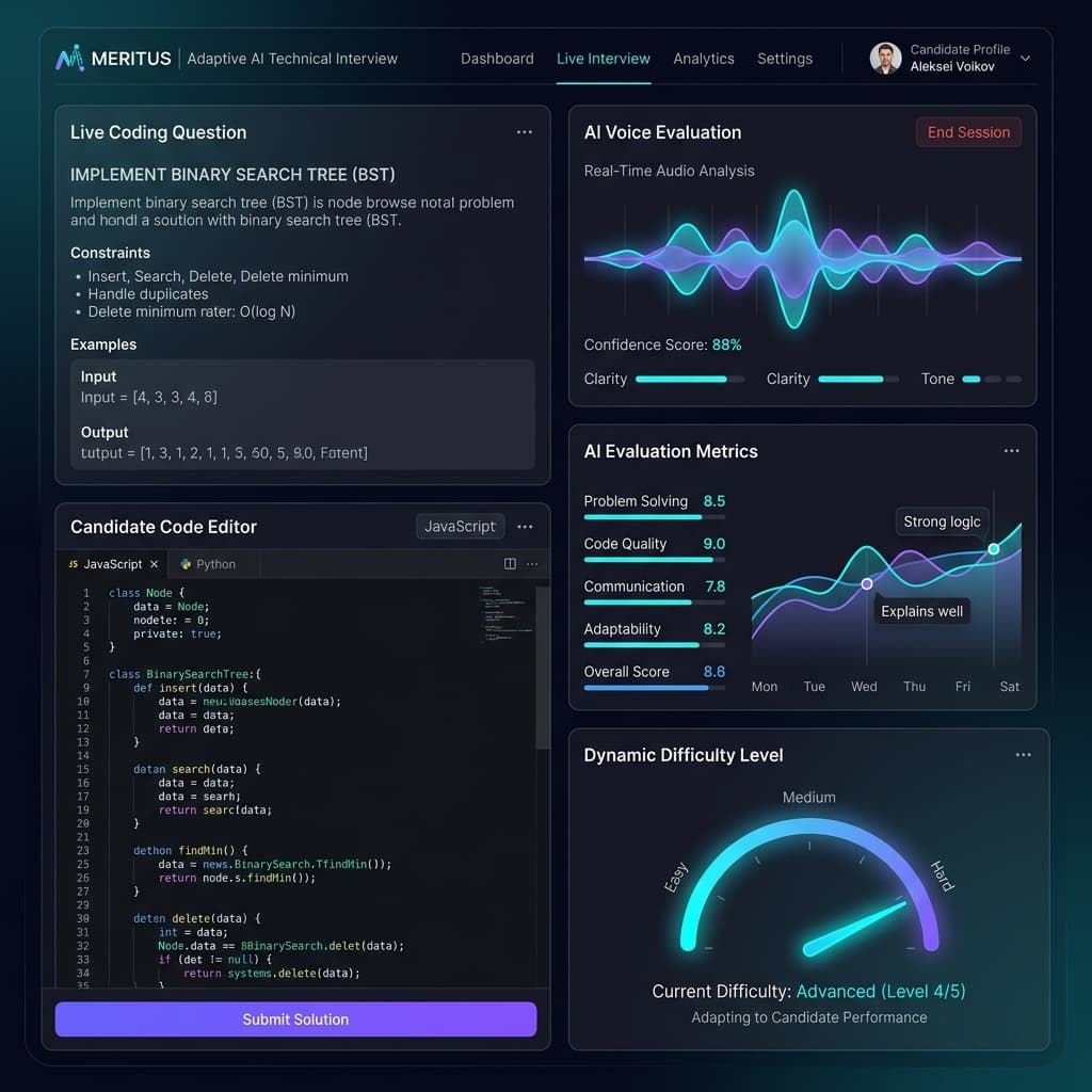 Meritus UI Preview